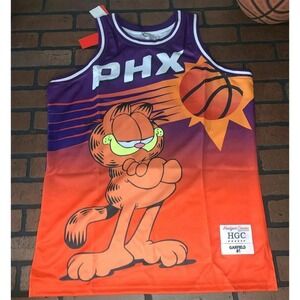 GARFIELD / PHX‎ SUNS Headgear Classics Basketball Jersey ~Never Worn~ XL